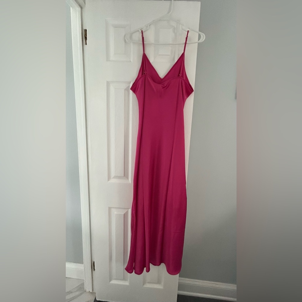 Vineyard Vines Vibrant Pink Maxi Dress